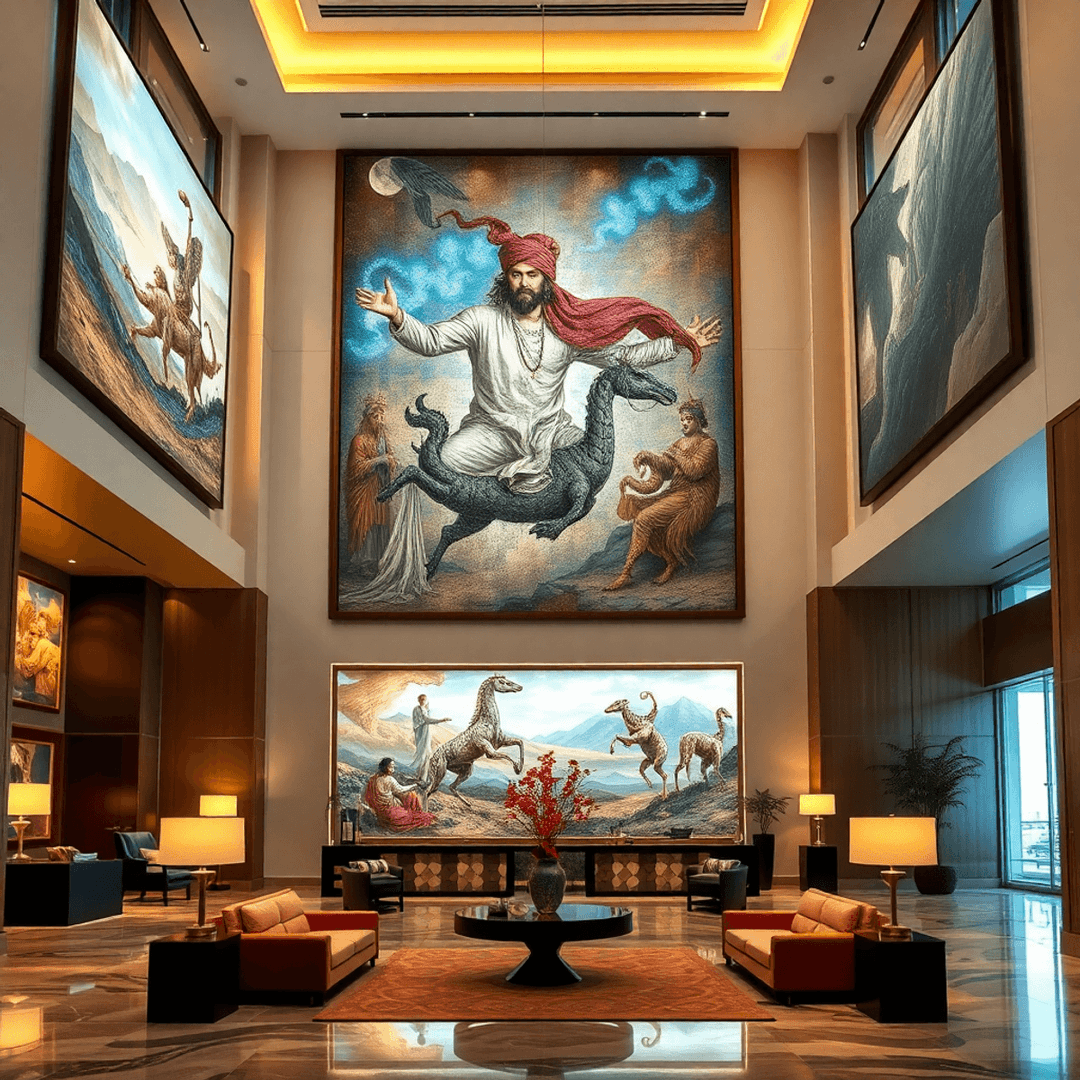 Curating Art Collections for Luxury Hospitality Projects in Dubai